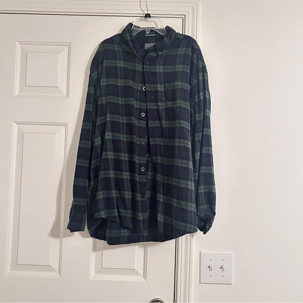 Green Plaid Shirt